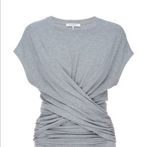 FRAME ruched criss cross dress Medium nwt